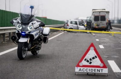 Accident și lucrări pe A2 au îngreunat circulația spre și dinspre litoral
