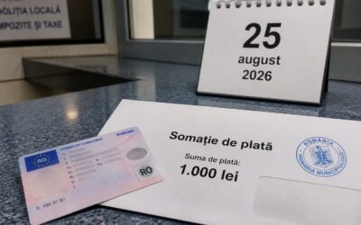 Permisul de conducere va fi suspendat pentru amenzi neplătite: o zi fără carnet pentru fiecare 50 de lei datorați din 2026