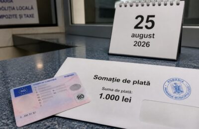 Permisul de conducere va fi suspendat pentru amenzi neplătite: o zi fără carnet pentru fiecare 50 de lei datorați din 2026