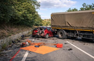 Trei morți, inclusiv un minor, în urma unui accident rutier cu un camion militar în județul Mureș
