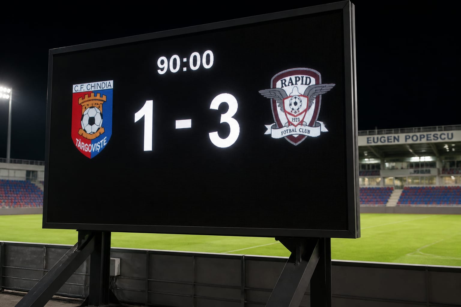 UTA Arad obține prima victorie a sezonului după ce învinge FCSB cu 3-1 la Târgoviște
