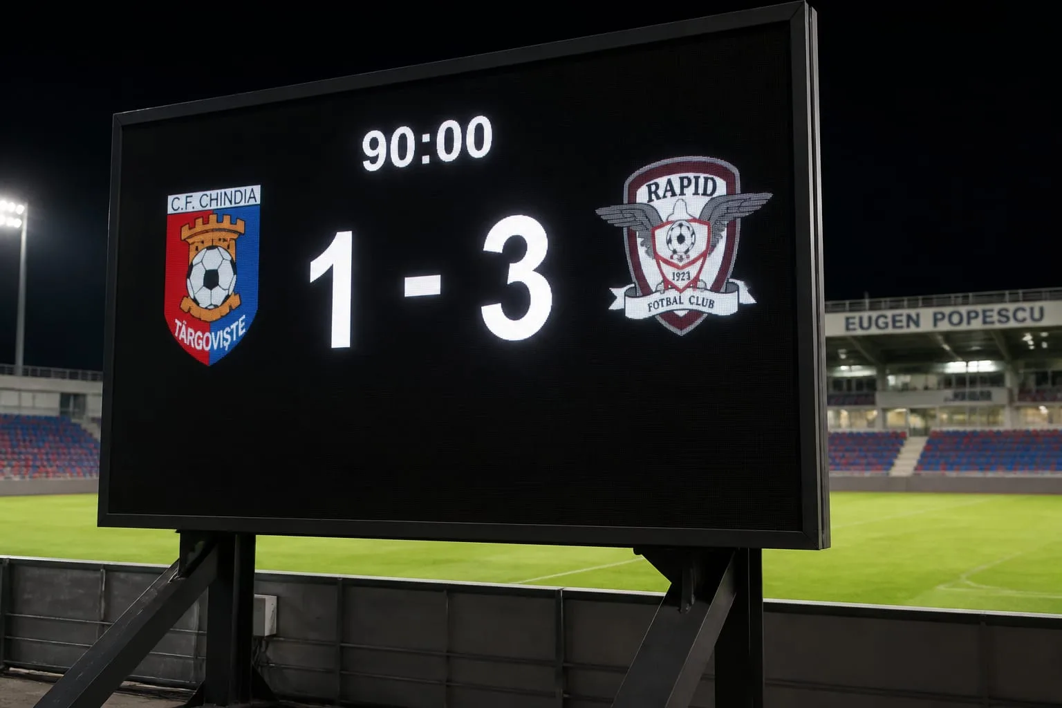 UTA Arad obține prima victorie a sezonului după ce învinge FCSB cu 3-1 la Târgoviște