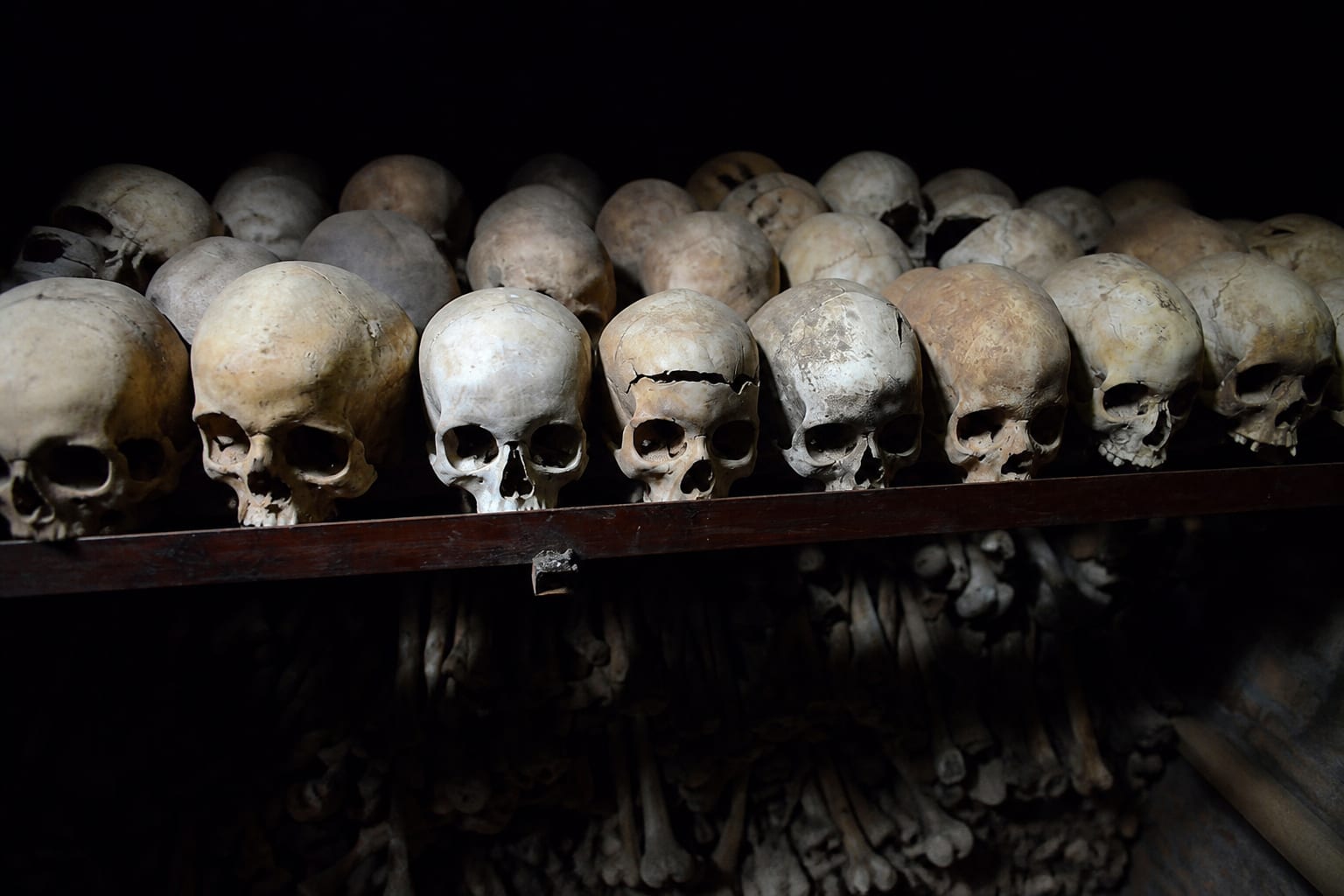 Rămășițe ale victimelor genocidului