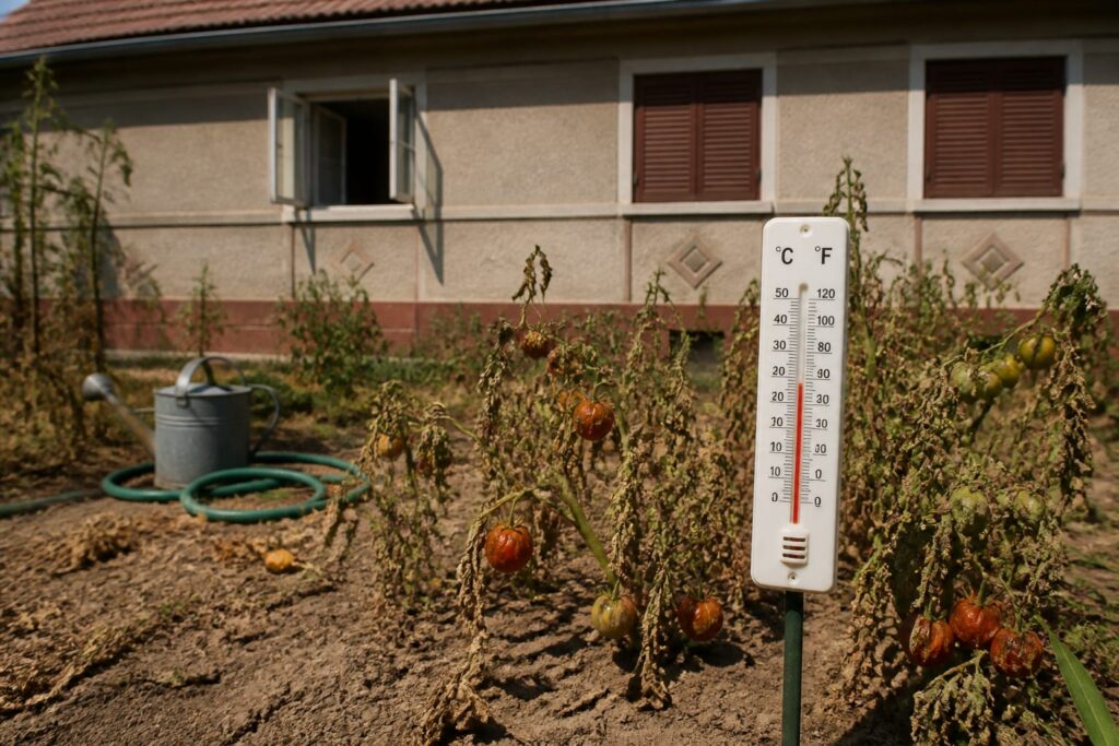 Cod Galben de caniculă luni în Banat și Crișana cu temperaturi de până la 37 de grade Celsius