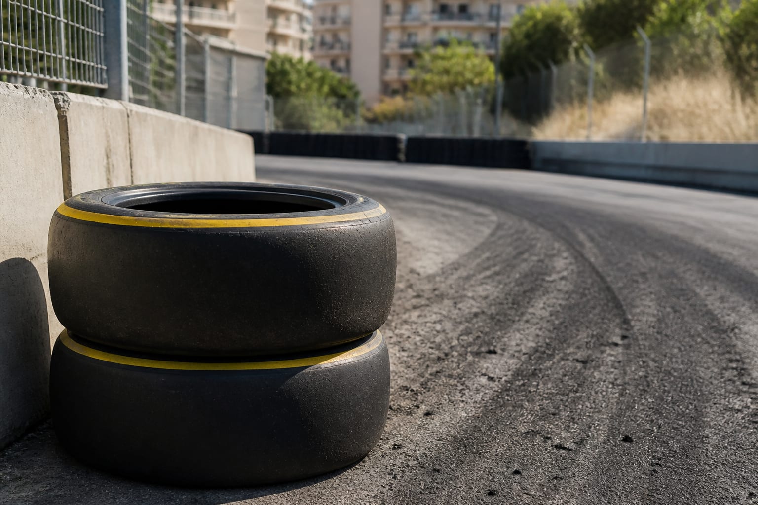 Pneuri de Formula 1 pe Madring