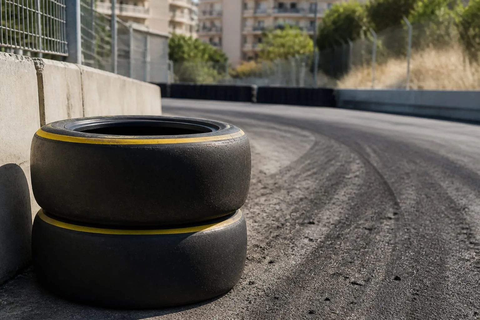 Pneuri de Formula 1 pe Madring