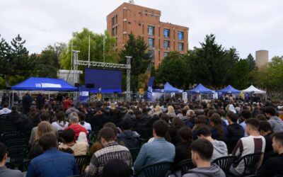 StartUPT 2026 a deschis anul universitar la UPT, companiile au prezentat stagii și proiecte pentru studenți