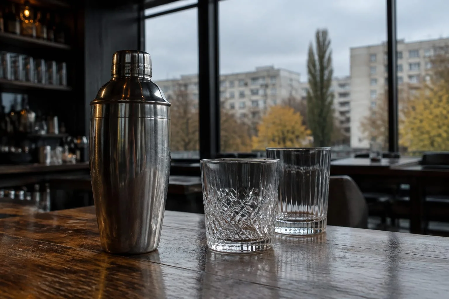 Shaker și pahare în Timișoara