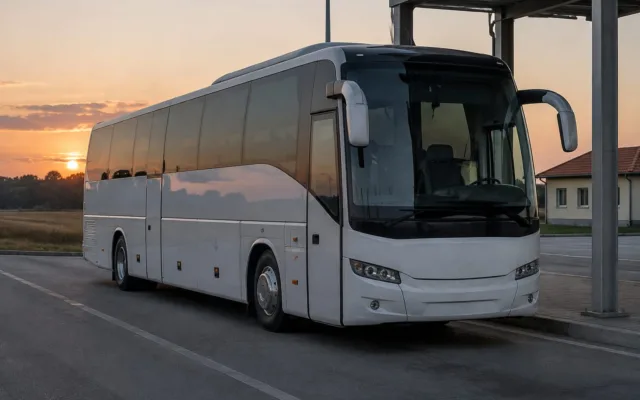Autocar oprit la Nădlac
