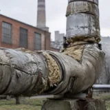 Conducte industriale degradate din Timișoara