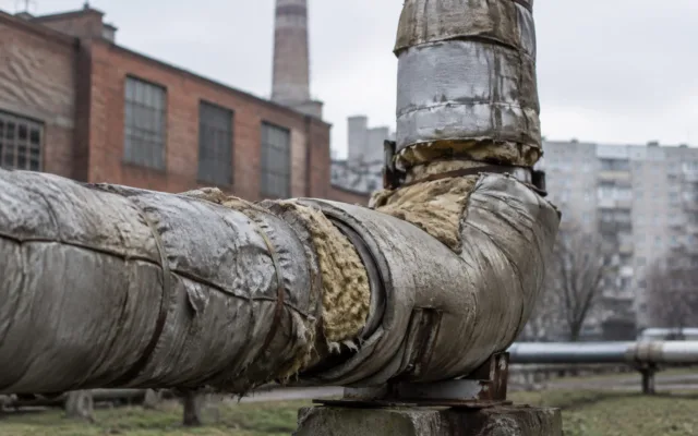 Conducte industriale degradate din Timișoara