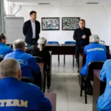Ruben Lațcău și angajați Colterm
