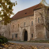 Castelul Huniade în octombrie