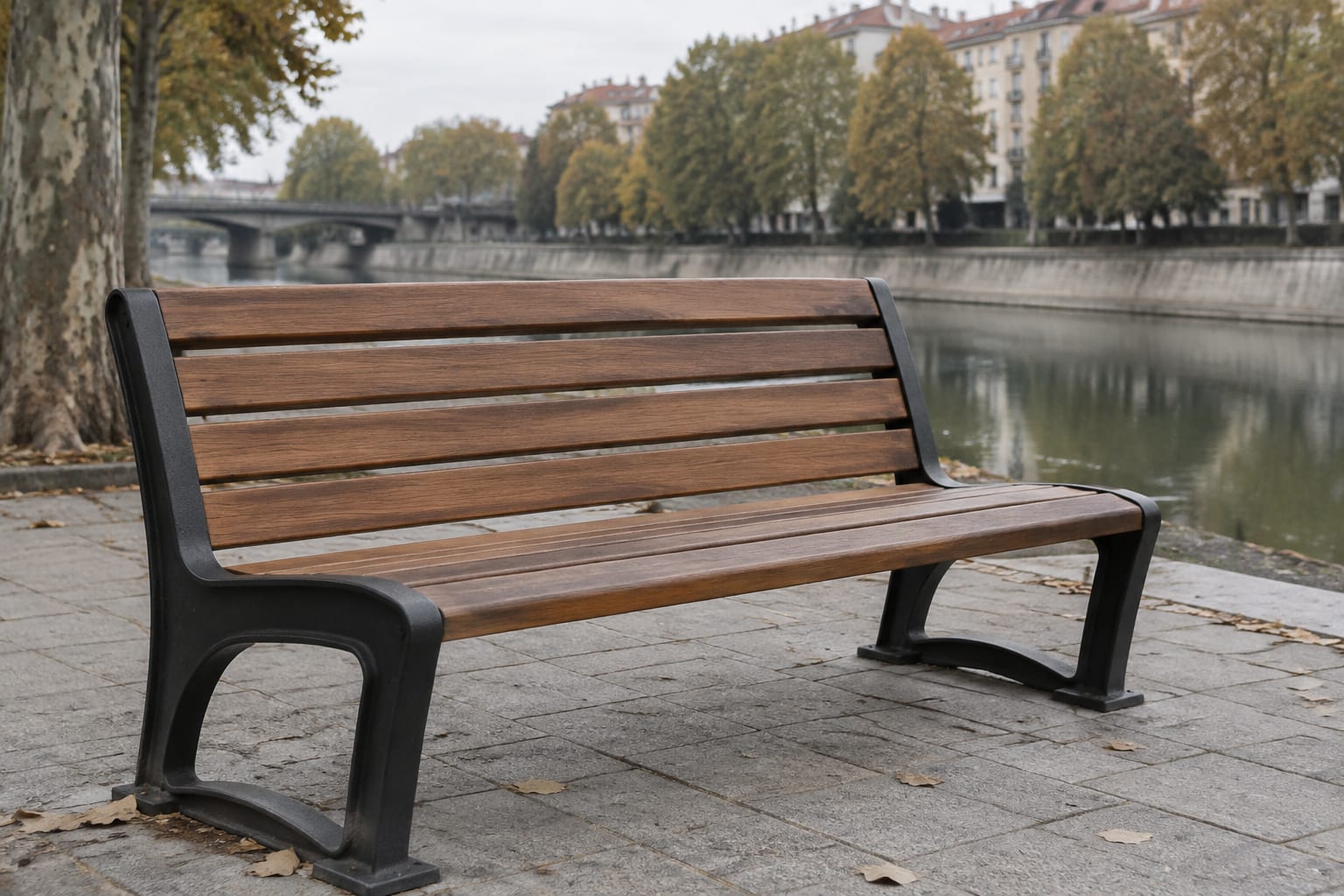 Bancă nouă montată în Timișoara