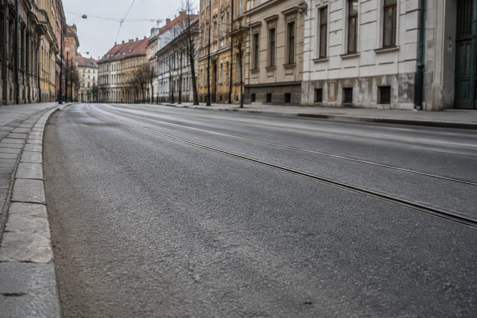 Tronson din centrul orașului Timișoara
