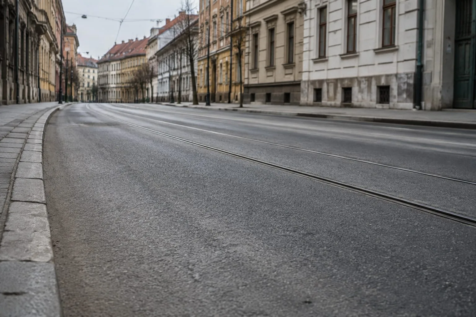 Tronson din centrul orașului Timișoara