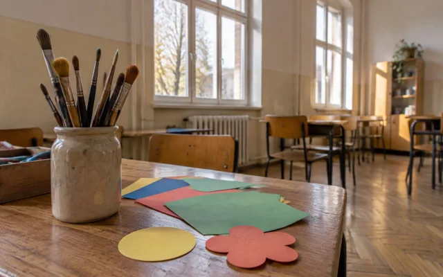 Atelier de pictură pentru elevi