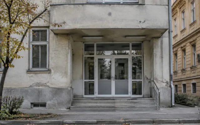 Intrarea Spitalul Municipal Timișoara